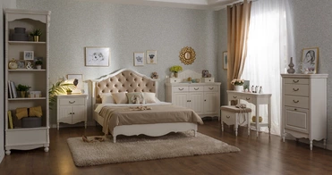 Кровать Айно №18 с мягким изголовьем 1200х2000