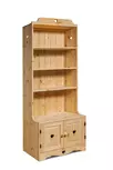 Шкаф с 3 полками Арль книжный / стеллаж KR220