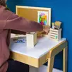 Стол массив березы  Роберт Вуди белый