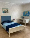 Кровать  "Римини" 1400х2000  с мягким изголовьем