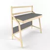 Стол массив  Роберт Уно серый
