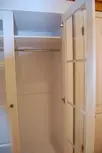 Шкаф Бейли 2-ств со стеклянными дверями белый воск