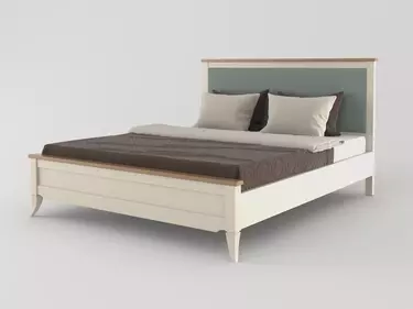 Кровать  "Римини" 1200х2000  с мягким изголовьем