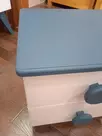 Тумба 2 ящика белая ТК №3