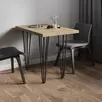 Стол кухонный прямоугольный белый 06-06