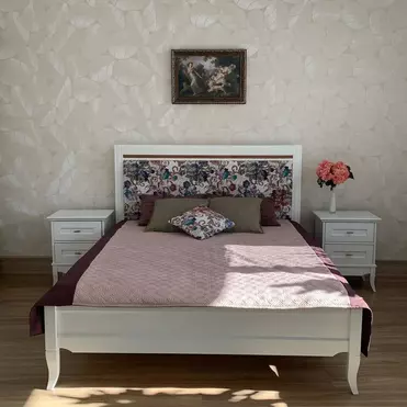 Кровать  "Римини"1600х2000  с мягким изголовьем