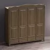 Шкаф Скандия 4 ств.с ящиками Б3.14.01