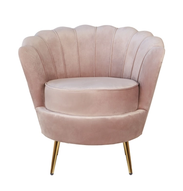 Кресло ракушка Pearl Pink