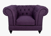 Низкое кресло Dasen Purple