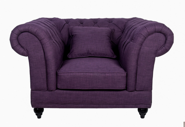 Низкое кресло Dasen Purple