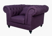Низкое кресло Dasen Purple