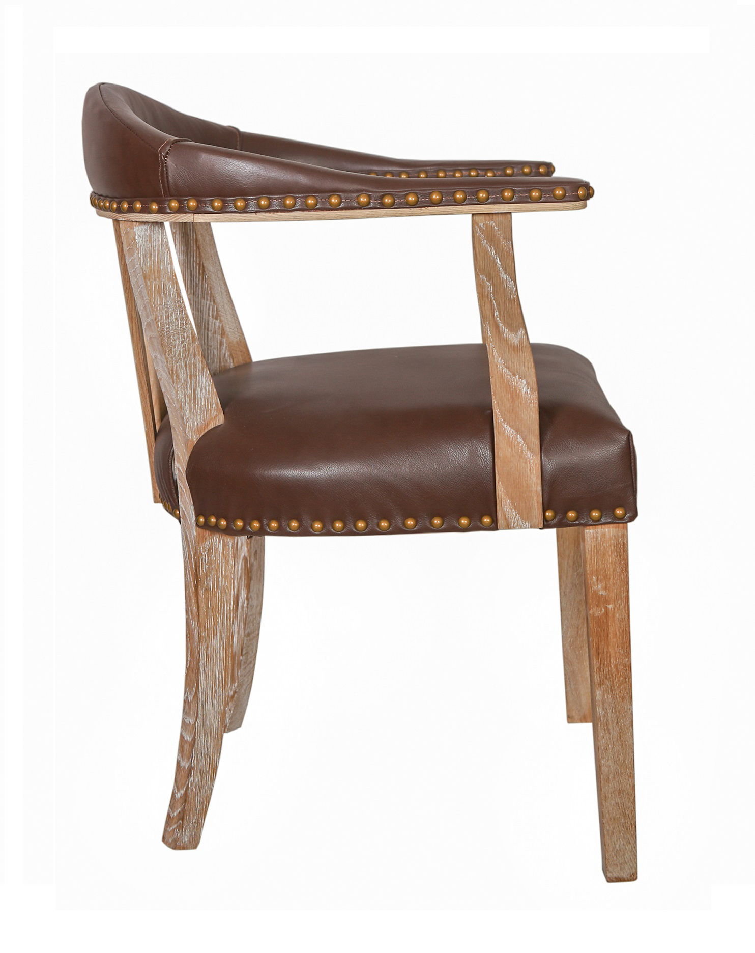 Стул в стиле ретро Tanner Genuine Leather