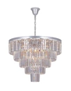 Люстра Odeon 5 Rings Silver
