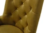 76AR-6210GOLD-OLV Стул велюр оливковый/матовое золото 