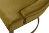 76AR-6210GOLD-OLV Стул велюр оливковый/матовое золото 