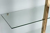 58DB-SH17071CS Стеллаж Marbella White бел/зол. 