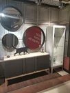 Комод с ящиками массив дуба чёрный ICON’S РВ 803 (выставочный образец)
