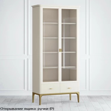 Шкаф книжный 2 ящика 