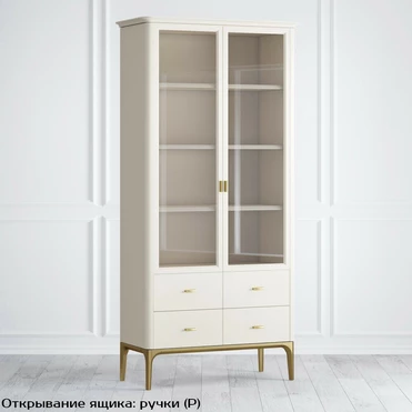 Шкаф книжный 4 ящика 