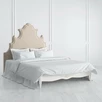 Кровать с мягким изголовьем 160*200 