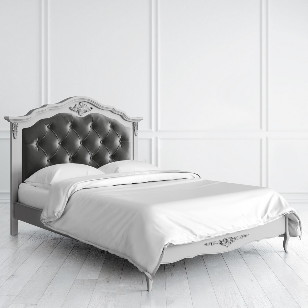 Кровать с мягким изголовьем 140*200 
