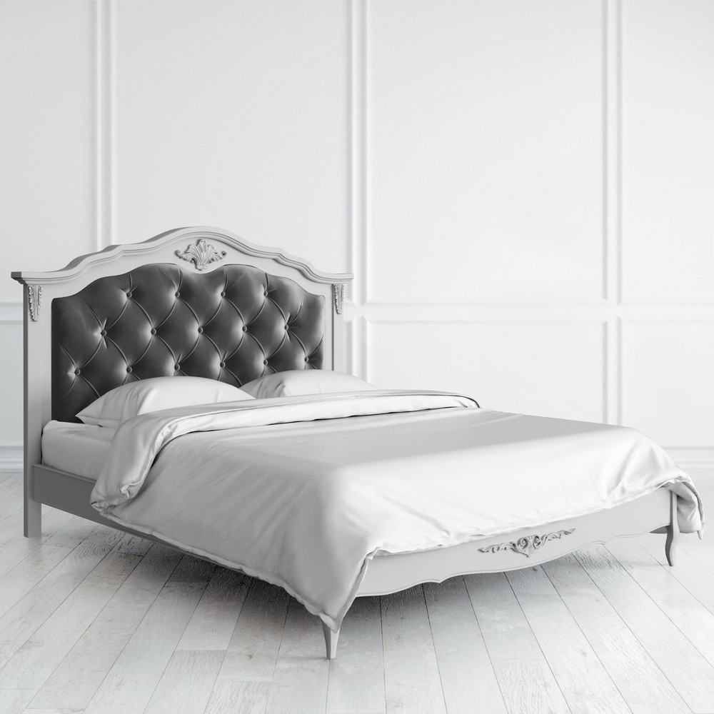 Кровать с мягким изголовьем 160*200 