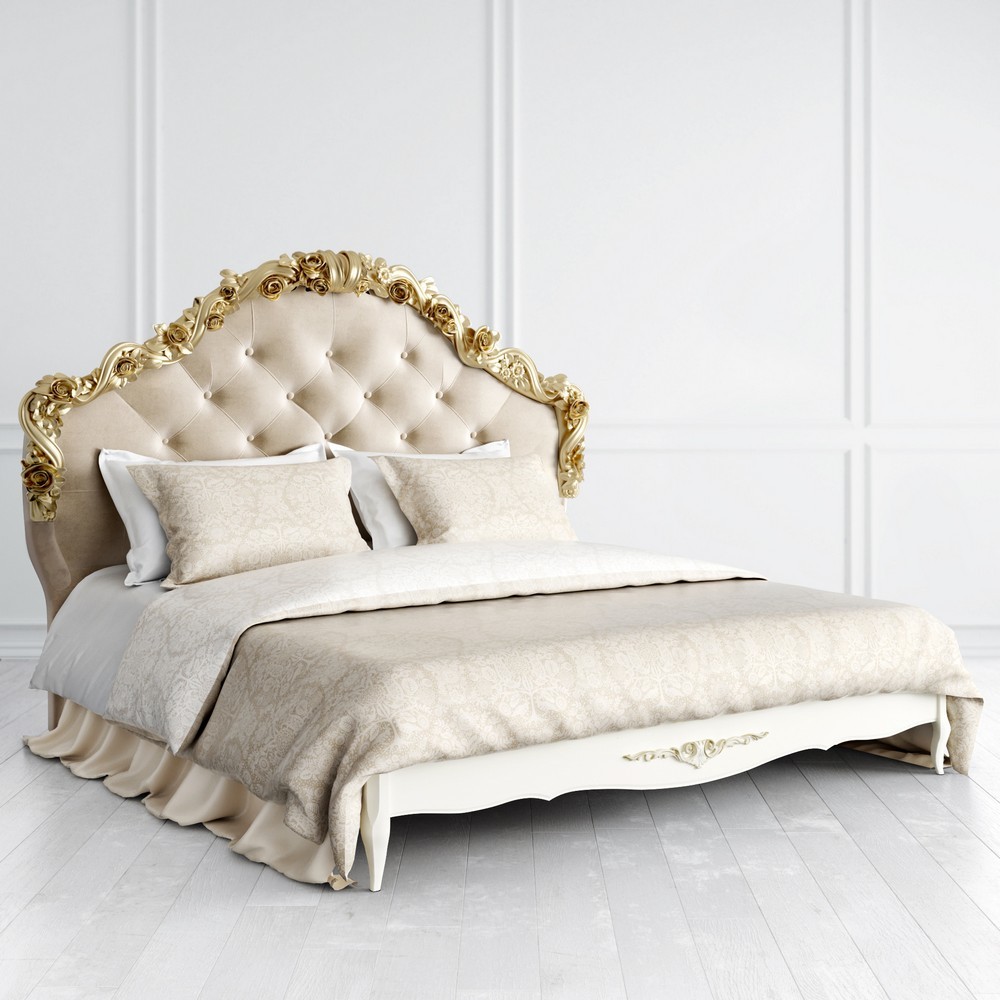 Кровать с мягким изголовьем 180*200 