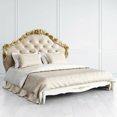 Кровать с мягким изголовьем 180*200 