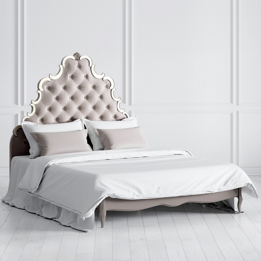 Кровать с мягким изголовьем 160*200 