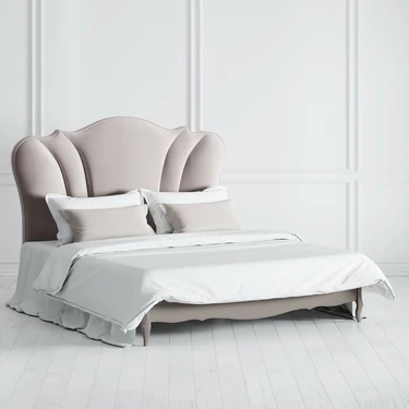 Кровать с мягким изголовьем 180*200 