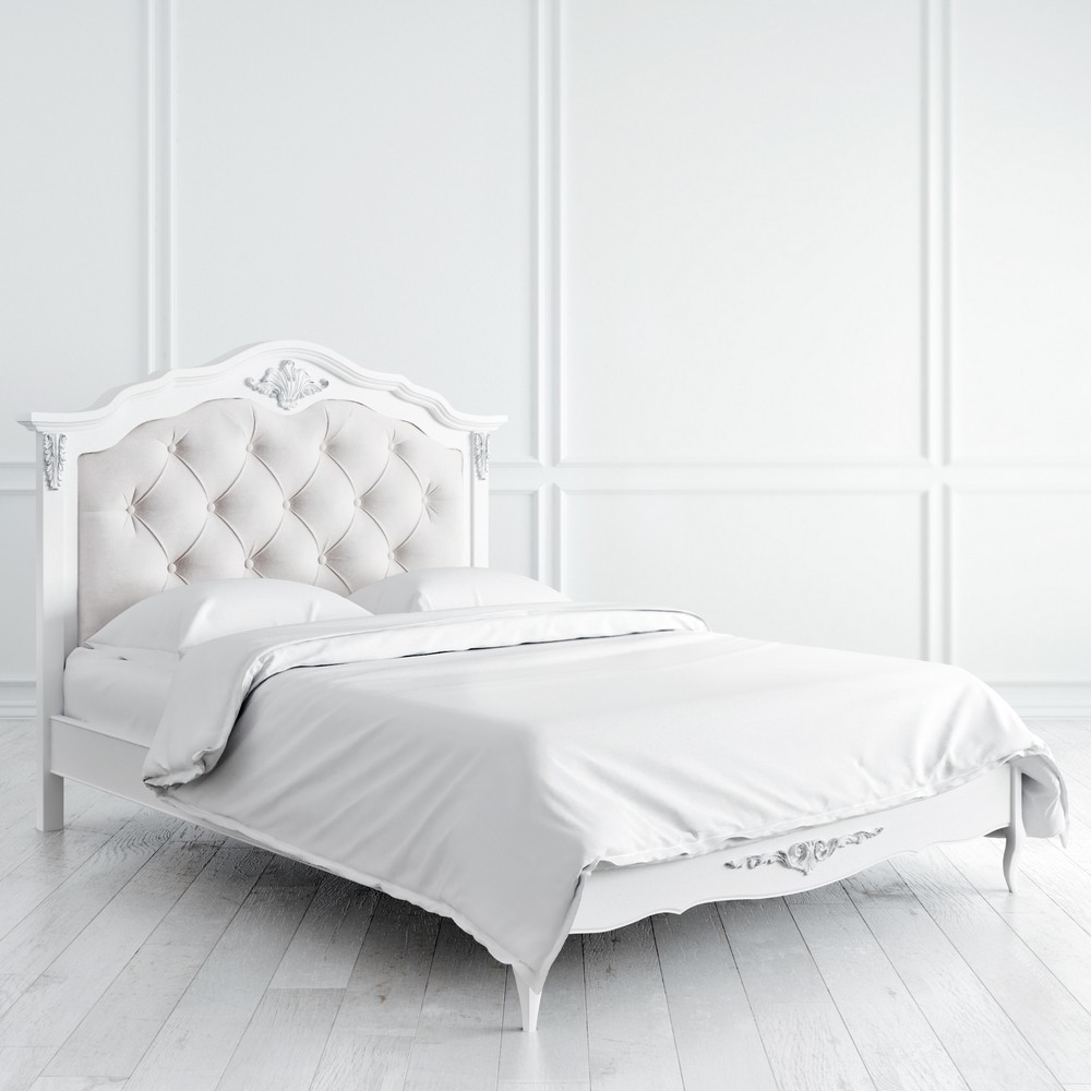 Кровать с мягким изголовьем 140*200 