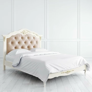 Кровать с мягким изголовьем 140*200 