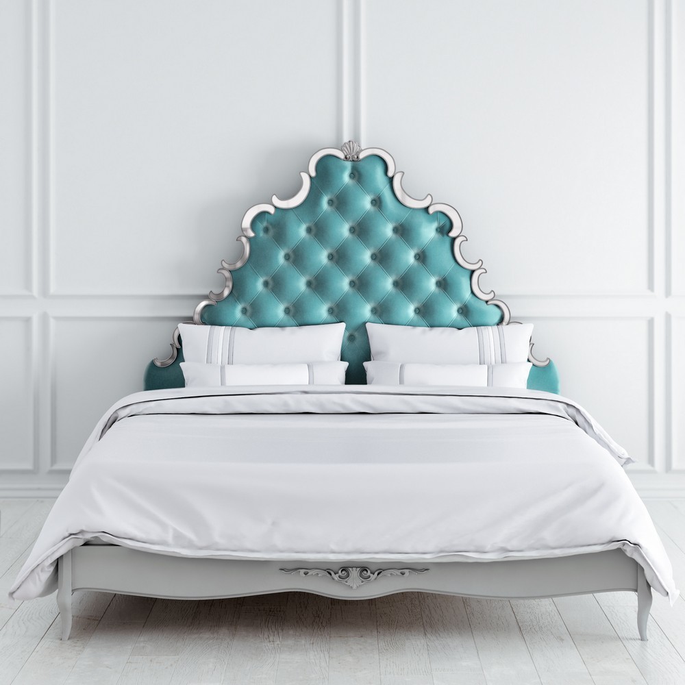Кровать с мягким изголовьем 180*200 