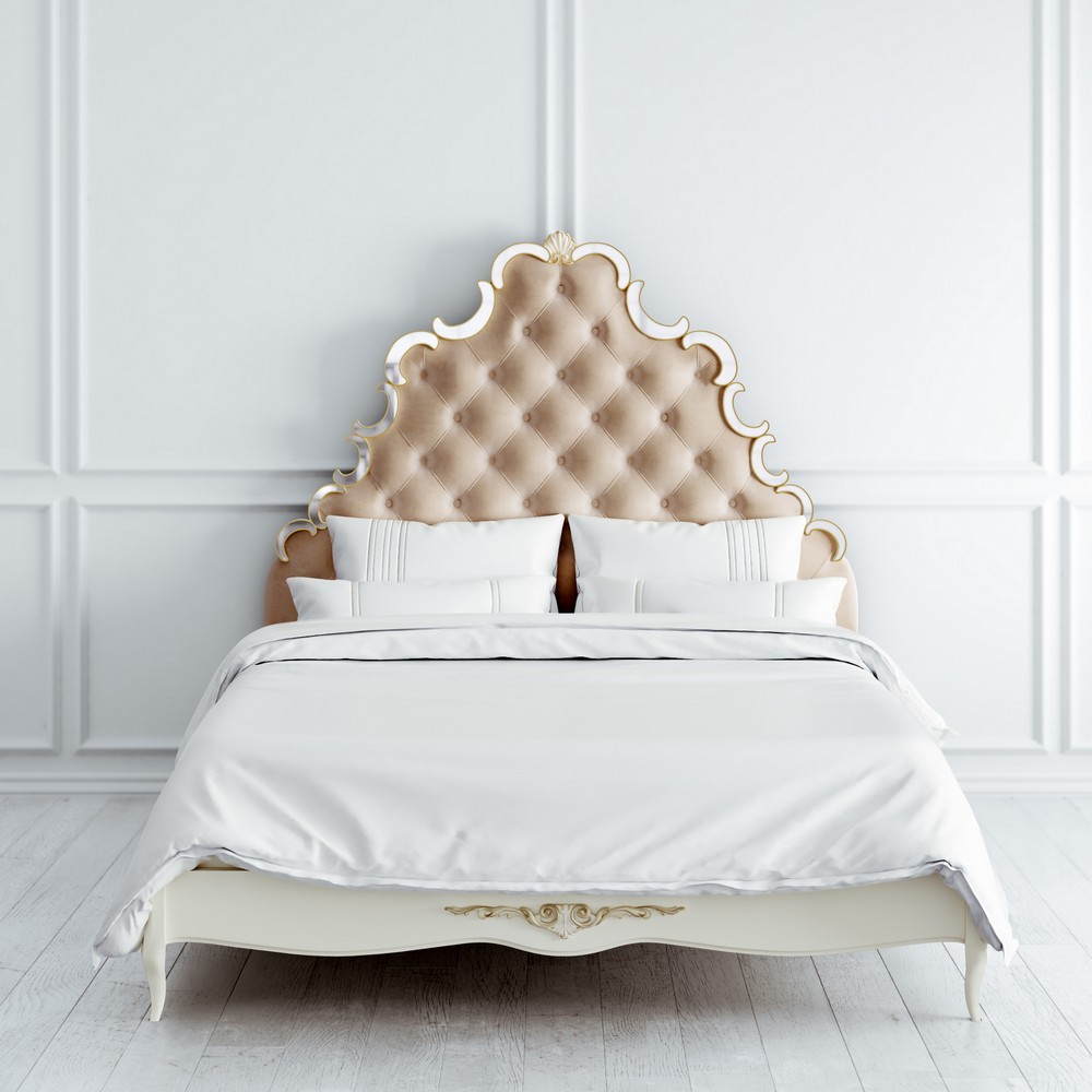 Кровать с мягким изголовьем 160*200 