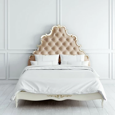 Кровать с мягким изголовьем 160*200 