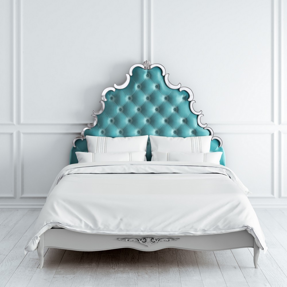 Кровать с мягким изголовьем 160*200 