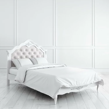 Кровать с мягким изголовьем 120*200 