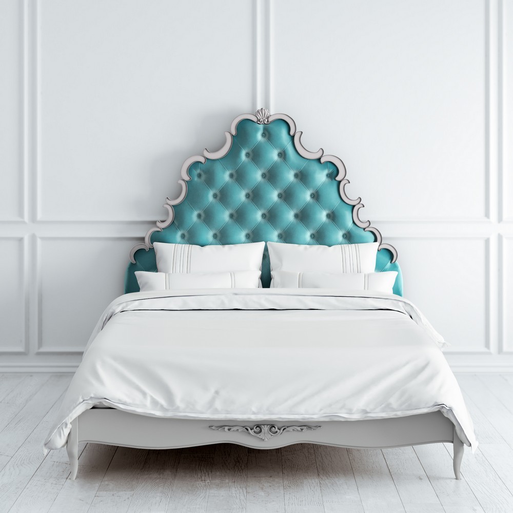 Кровать с мягким изголовьем 160*200 