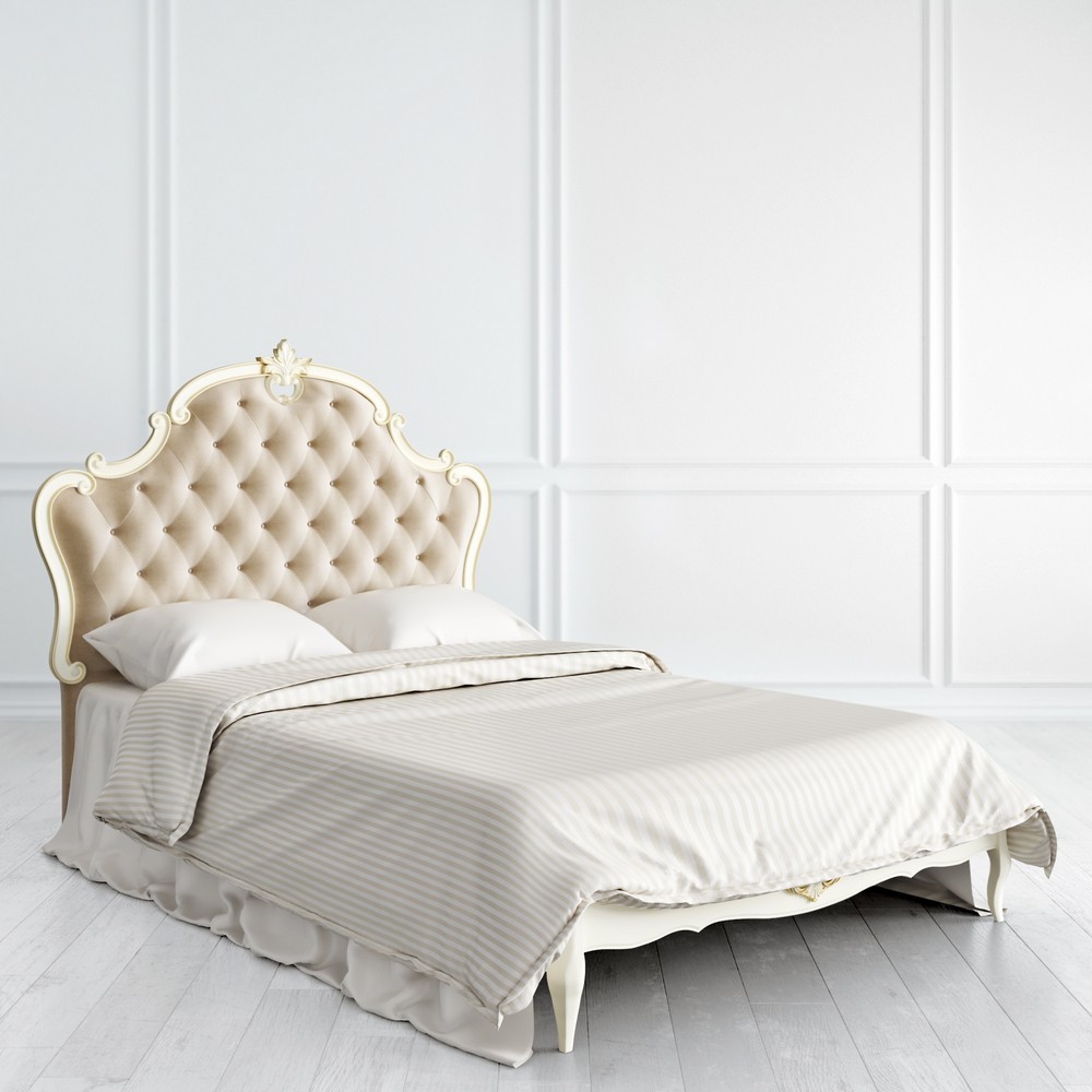 Кровать с мягким изголовьем 120*200 