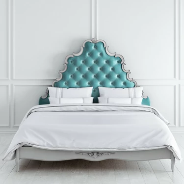 Кровать с мягким изголовьем 180*200 