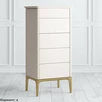 Комод узкий 5 ящиков 