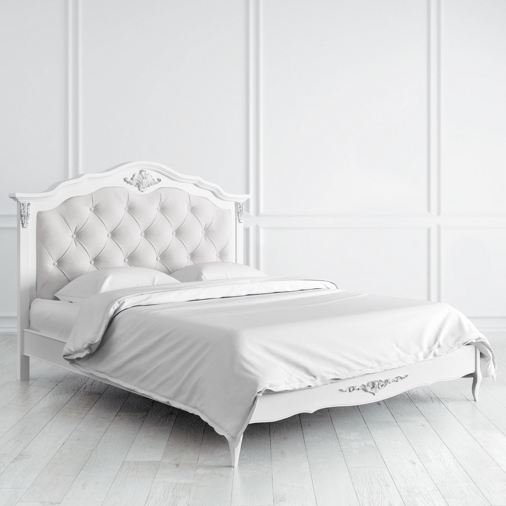 Кровать с мягким изголовьем 160*200 