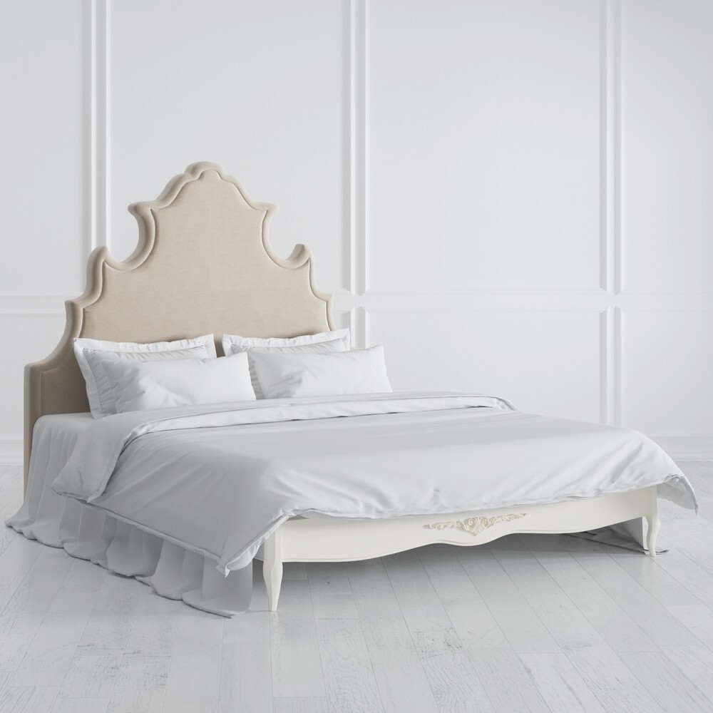 Кровать с мягким изголовьем 180*200 