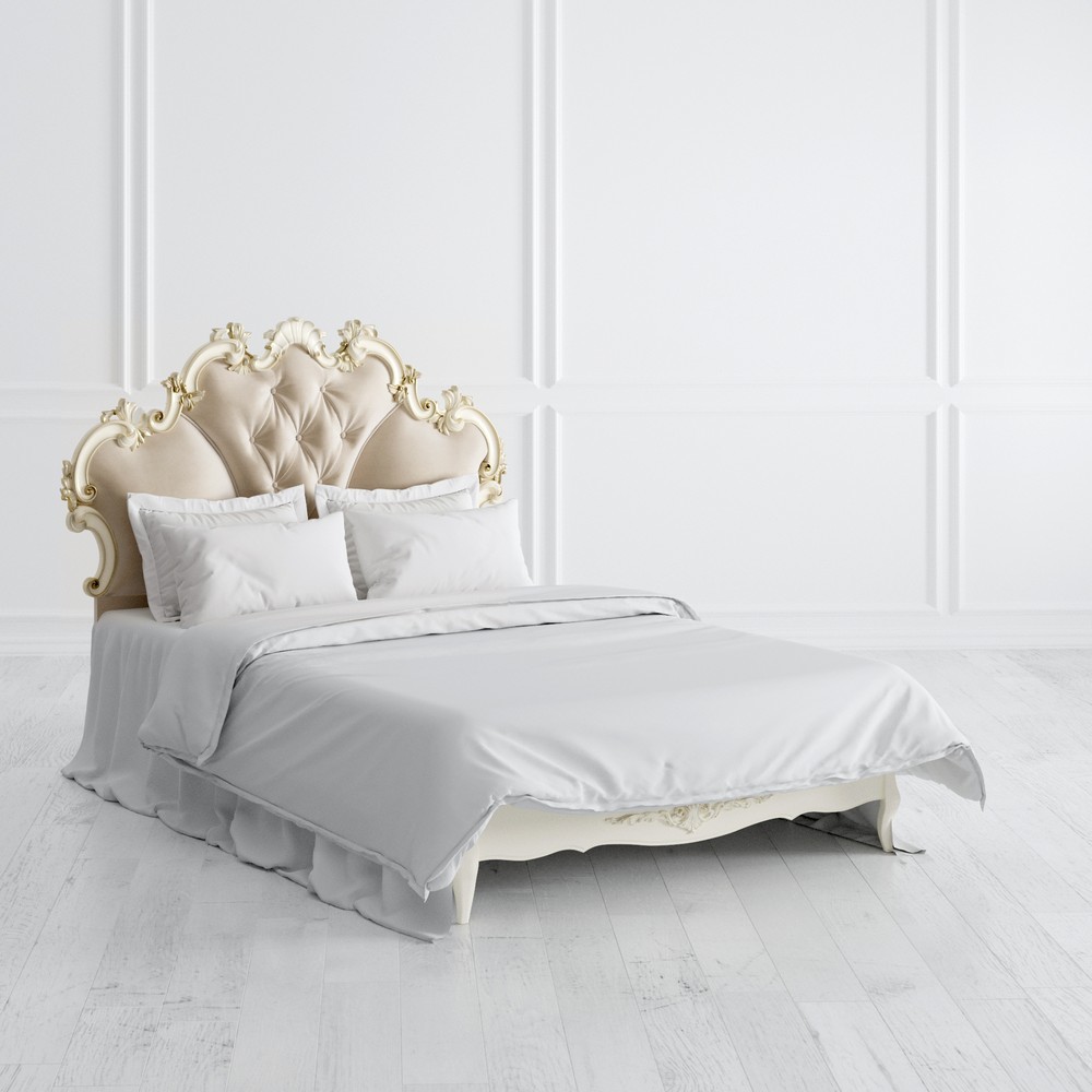 Кровать с мягким изголовьем 120*200 