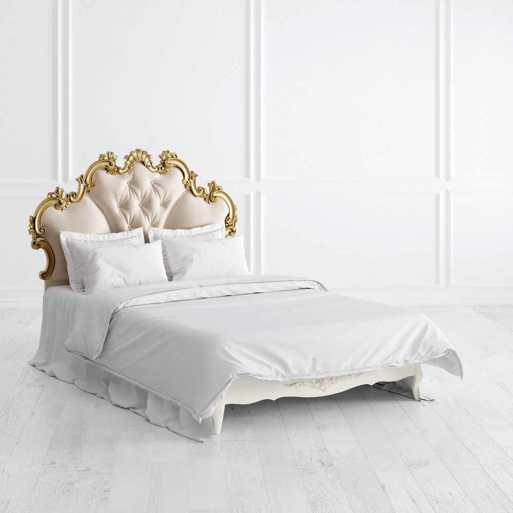 Кровать с мягким изголовьем 120*200 