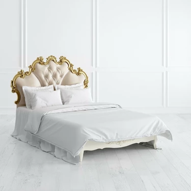 Кровать с мягким изголовьем 120*200 