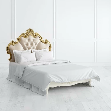 Кровать с мягким изголовьем 120*200 