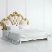Кровать с мягким изголовьем 180*200 