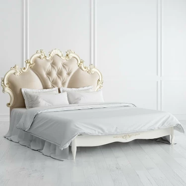Кровать с мягким изголовьем 180*200 