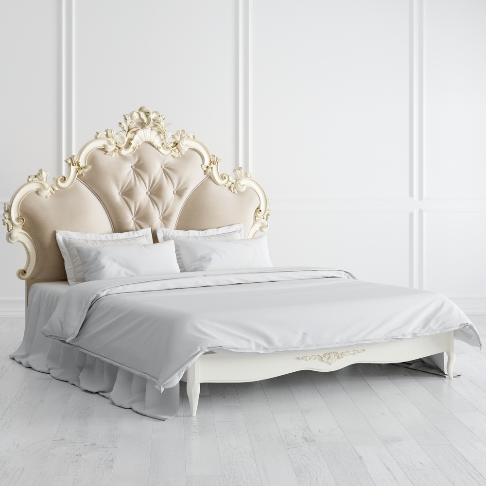 Кровать с мягким изголовьем 180*200 